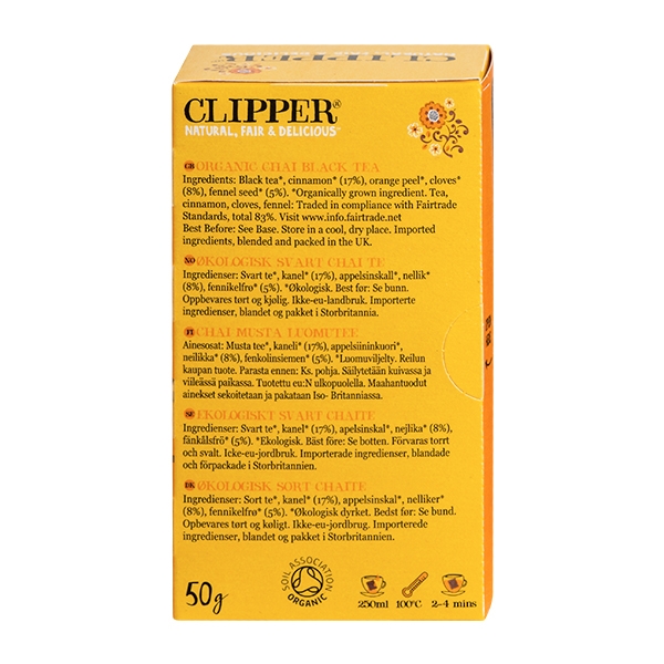 Indian Black Tea Clipper 20 breve økologisk