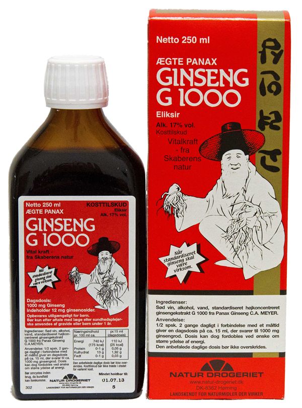 Ginseng G1000 Panax 250 ml