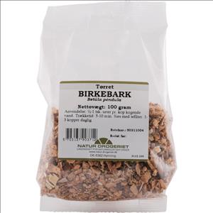 Birkebark, Tørret - 100 g.