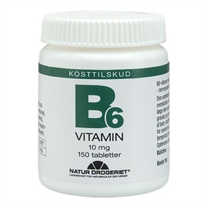 B6 vitamin 10 mg 150 tabletter