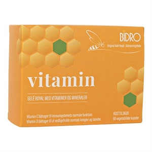 Bidro Vitamin 60 veg. kapsler