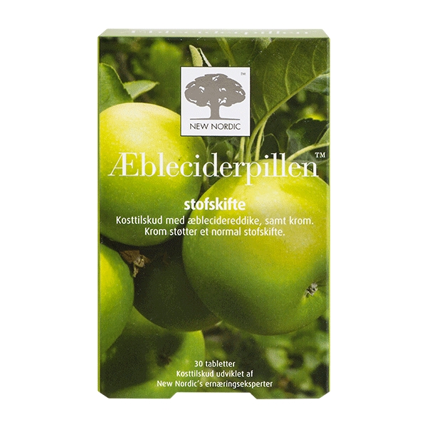 Æbleciderpillen Stofskifte 30 tabletter