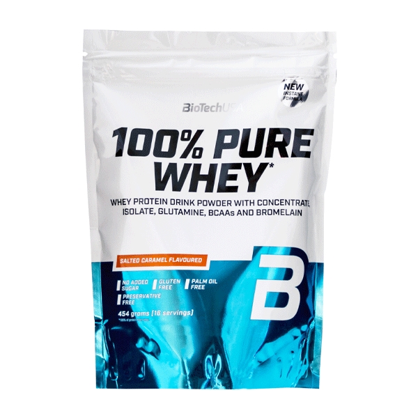 100% Pure Whey Protein Salted Caramel 454 g