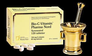 Bio-C-Vitamin syreneutral 750 mg 120 tabletter