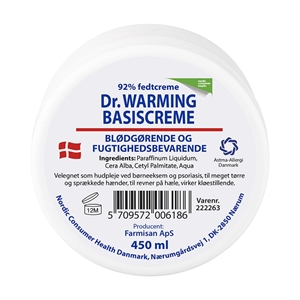 Dr. Warming Basiscreme 450 ml