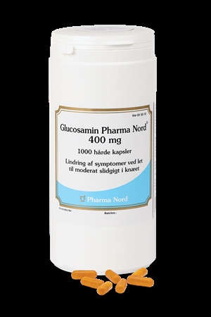 Glucosamin Pharma Nord 400 mg 1000 kapsler