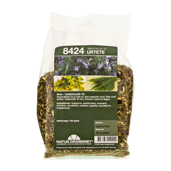 8424 Vandfalds-Te 100 g