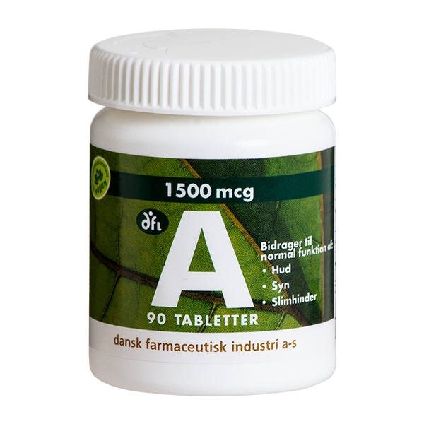 A Vitamin 1500 mcg 90 tabletter