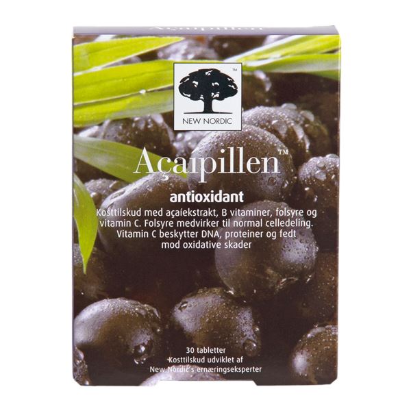 Acaipillen Antioxidant 30 tabletter