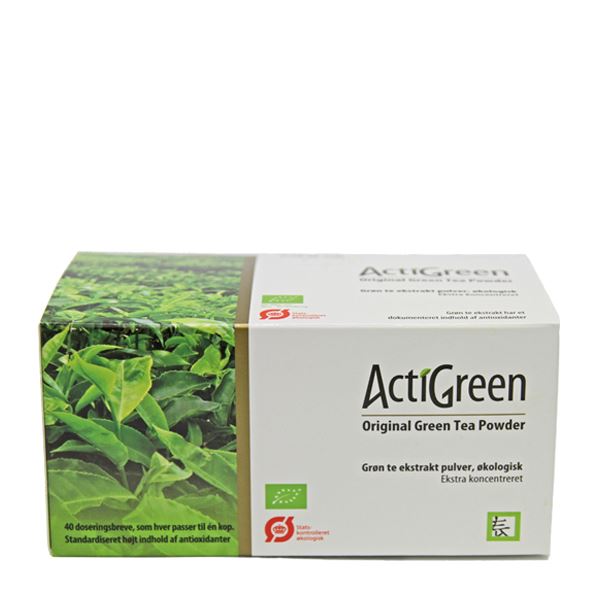 ActiGreen Original Green Tea Powder 40 breve øko