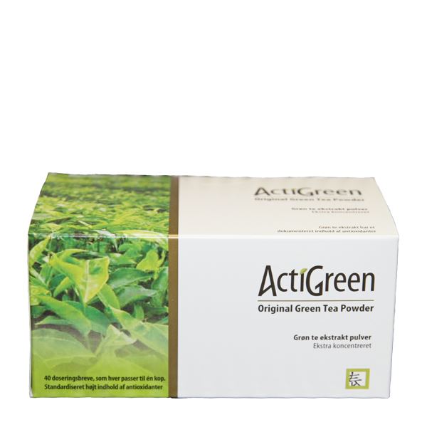 Green Tea Powder ActiGreen Original 40 doseringer