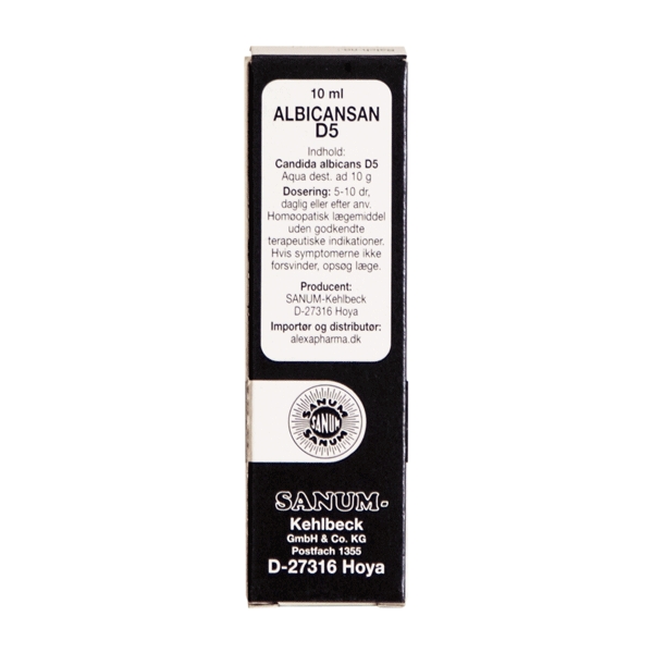 Albicansan dråber D5 Sanum 10 ml