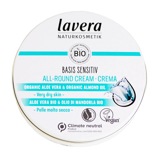 All-round Creme Basis Sensitiv Lavera 150 ml