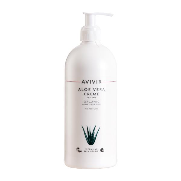 Aloe Vera Creme 80 % Avivir 500 ml økologisk