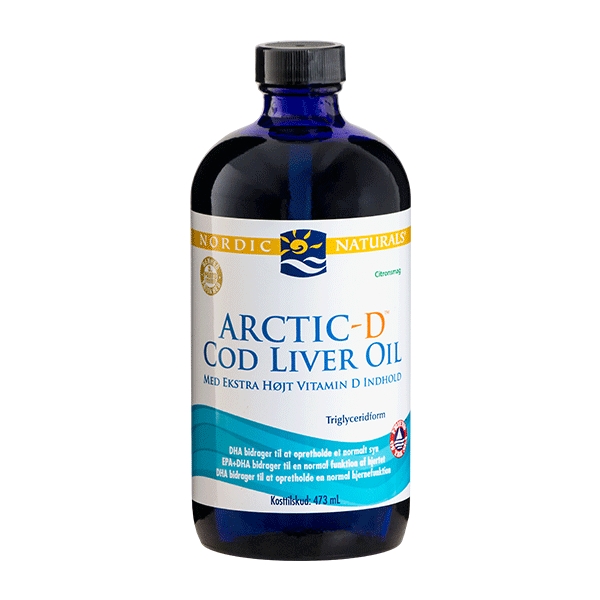 Arctic-D Cod Liver Oil Nordic Naturals 473 ml