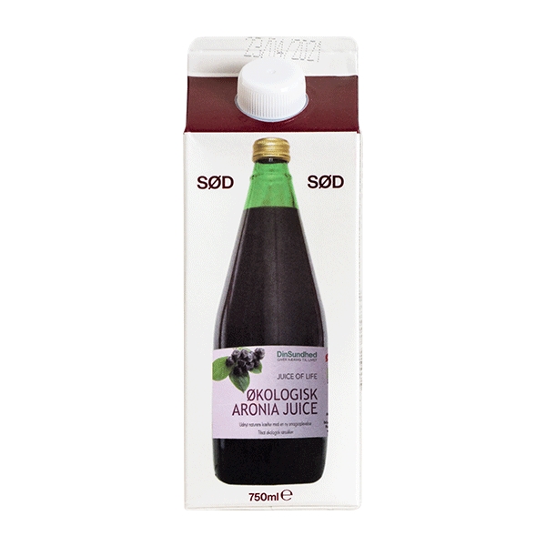 Aronia Juice Sød 750 ml økologisk