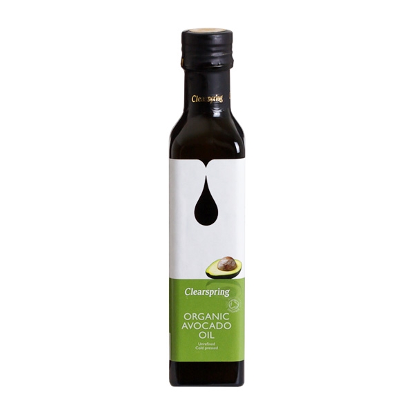 Avocado Oil Clearspring 250 ml økologisk