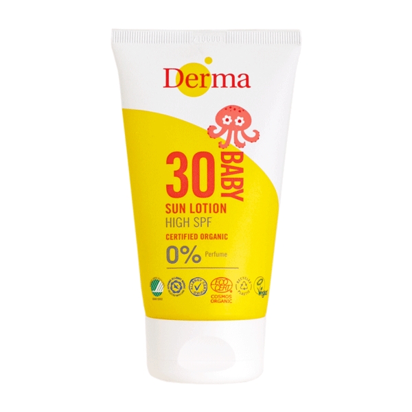 Baby Sollotion SPF30 Derma Eco 150 ml økologisk