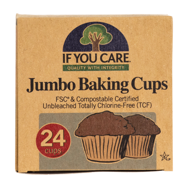 Baking Cups Jumbo 100 % nedbrydelig