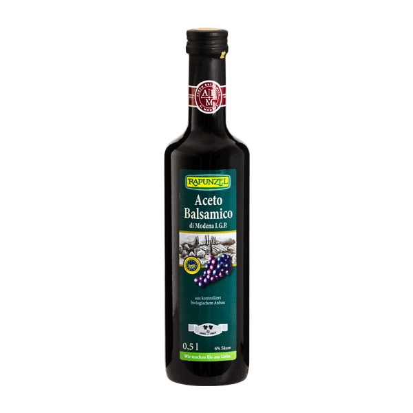 Balsamico Mørk Rapunzel 500 ml økologisk