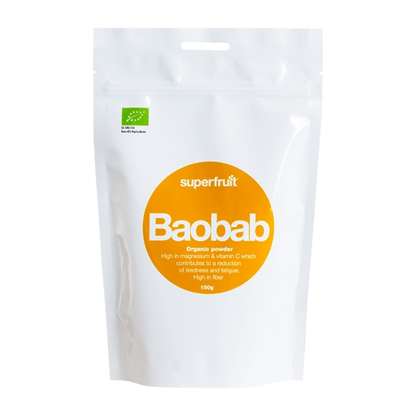 Baobab Pulver Superfruit 150 g økologisk