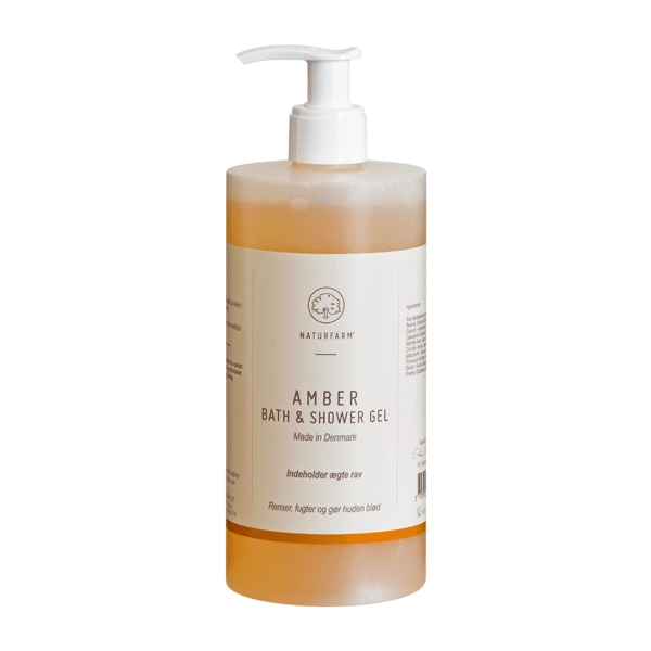 Bath & Shower Gel Amber Naturfarm 500 ml