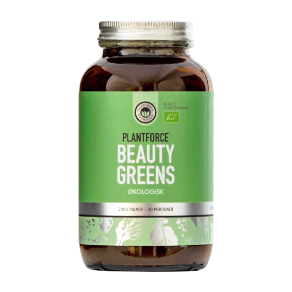 Beauty Greens Plantforce 200 g økologisk
