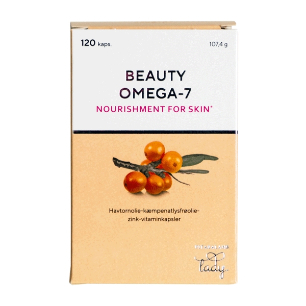 Beauty Omega 7 120 vegetabilske kapsler