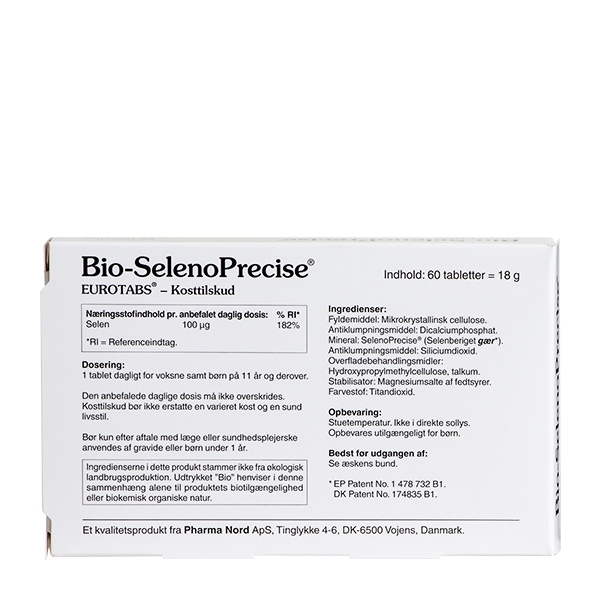 Bio-SelenoPrecise 100 mcg Eurotabs 60 tabletter