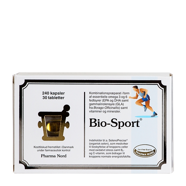 Bio-Sport 240 kapsler 30 tabletter