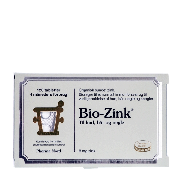 Bio-Zink 8 mg 120 tabletter