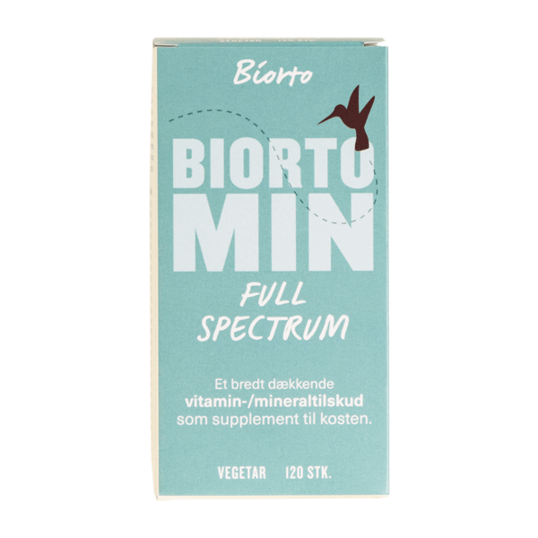 Biortomin Full Spectrum Biorto 120 vegetabilske kapsler