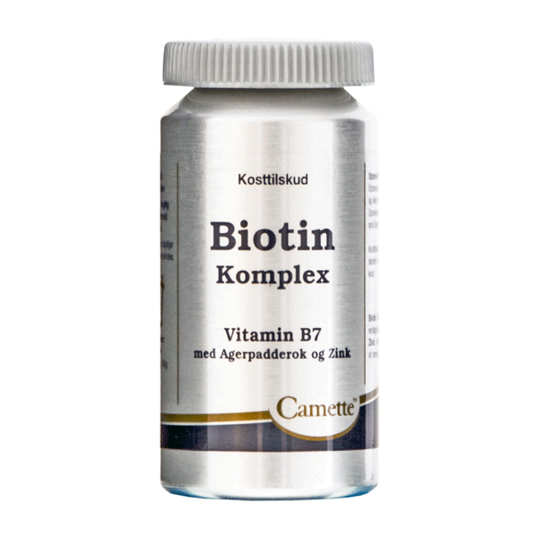 Biotin Komplex Vitamin B7 Camette 90 tabletter