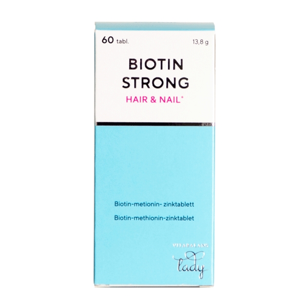 Biotin Strong Hair & Nail 60 tabletter