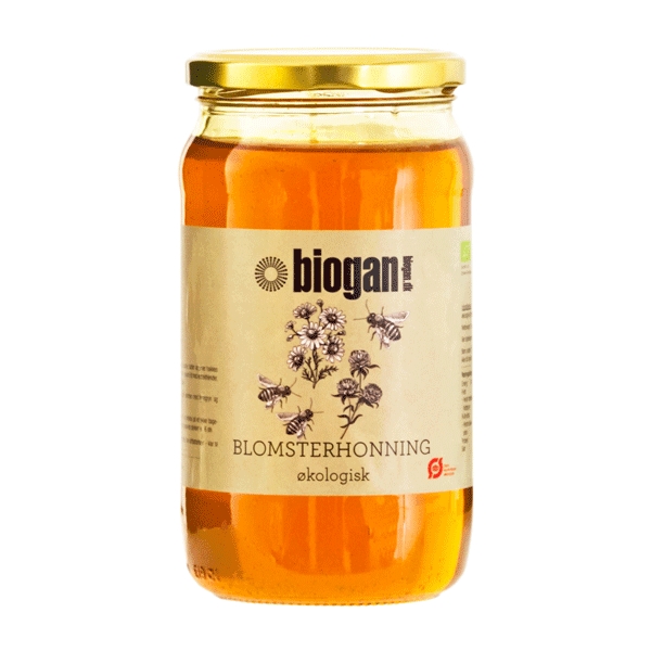 Blomsterhonning Biogan 1 kg økologisk