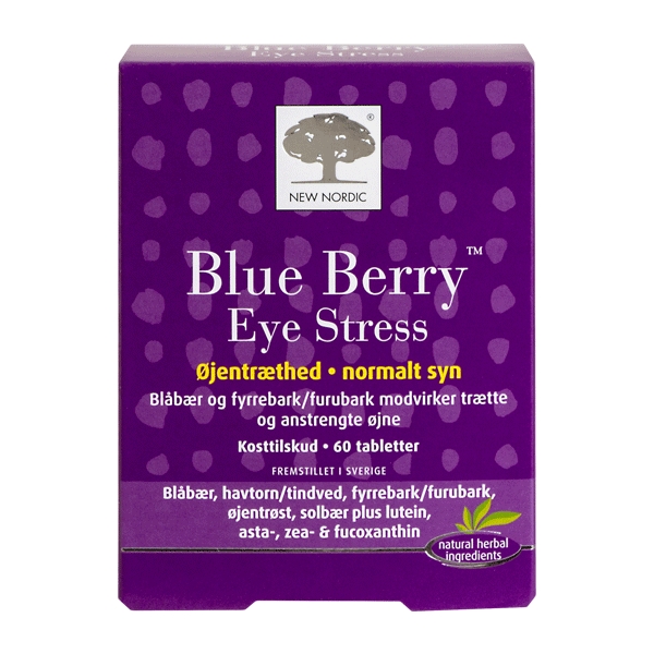 Blue Berry Eye Stress 60 tabletter