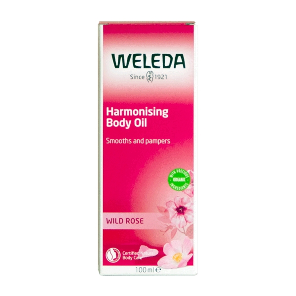 Body Oil Harmonising Wild Rose Weleda 100 ml