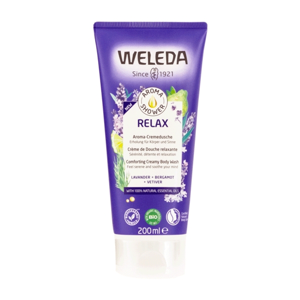 Body Wash Creamy Lavender Relax Weleda 200 ml