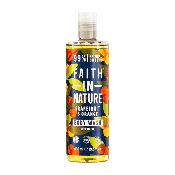 Body Wash Grapefruit & Orange Faith in Nature 400 ml