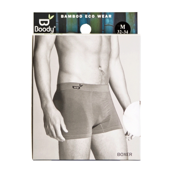 Boxer Shorts Men Hvid str. M Boody RESTSALG