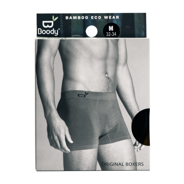 Boxer Shorts Men Sort str. M Boody