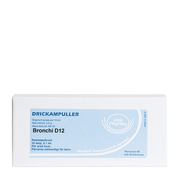 Bronchi D12 10 ampuller