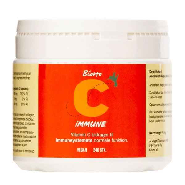 C Immune Biorto 240 vegetabilske kapsler