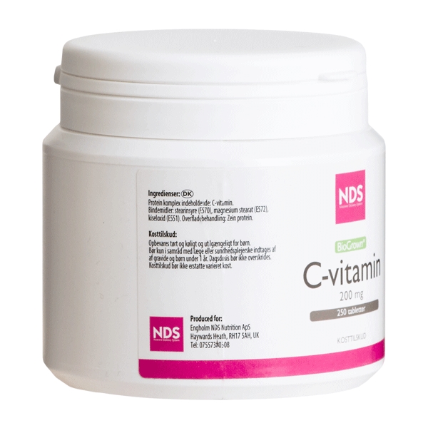 C-vitamin NDS 250 tabletter