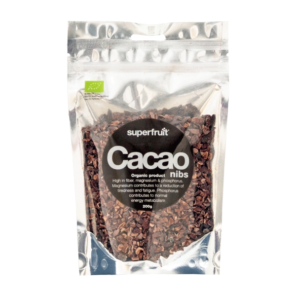 Cacao Nibs Superfruit 200 g økologisk