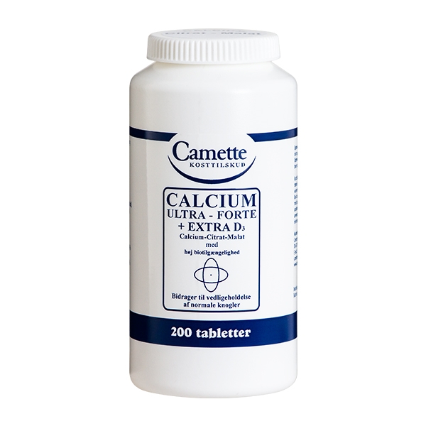 Calcium Ultra-Forte Extra D3 Camette 200 tabletter