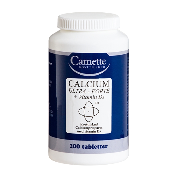 Calcium Ultra Forte Vitamin D3 200 tabletter