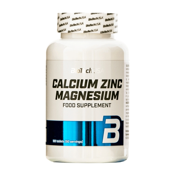 Calcium Zinc Magnesium BioTech 100 tabletter
