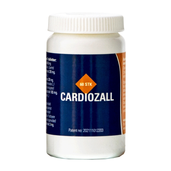 Cardiozall 60 tabletter