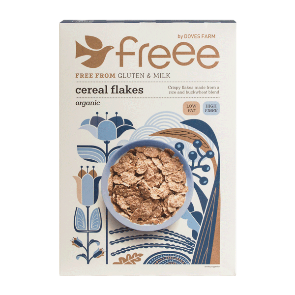 Cereal Flakes Doves glutenfri 375 g økologisk